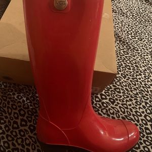 Ugg Rainboots - Red